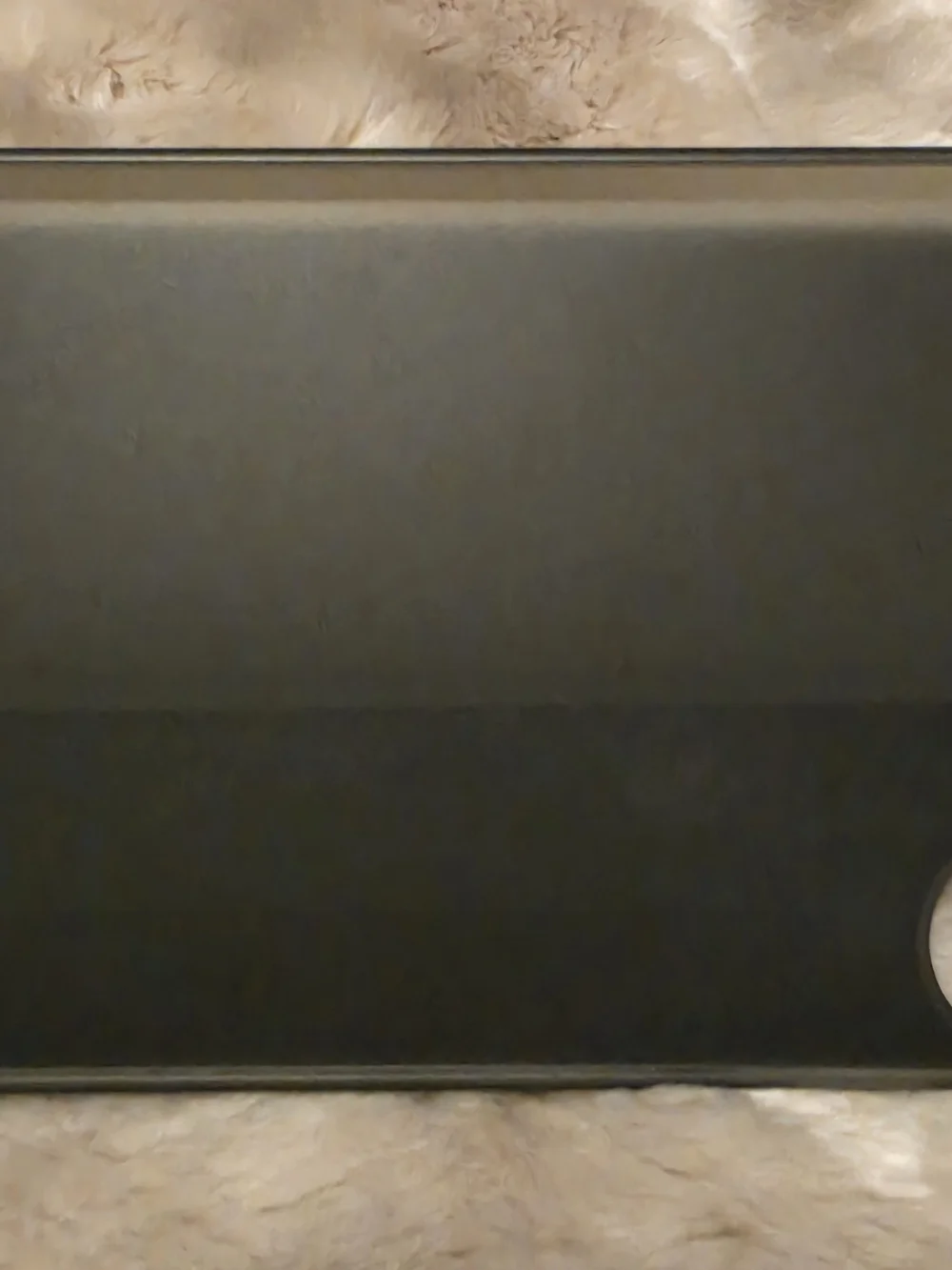 Universal Black Tablet Folio Case with Camera Cutout